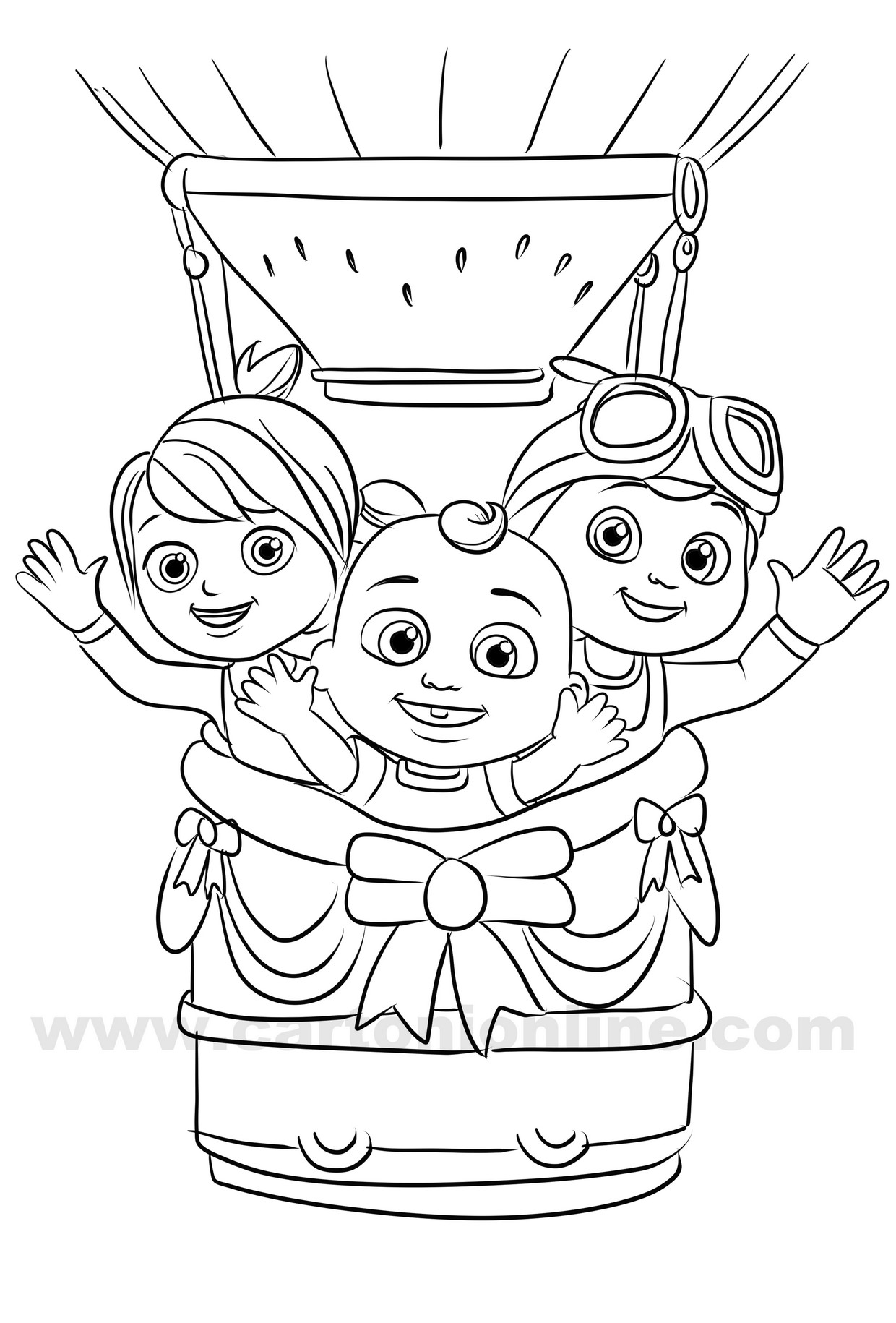 Cocomelon Coloring Pages Yoyo Best Cocomelon Toys Thetoyzone | My XXX ...