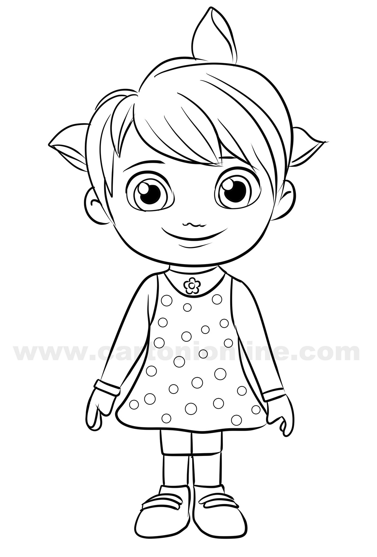 Cocomelon Yoyo Coloring Page | Images and Photos finder