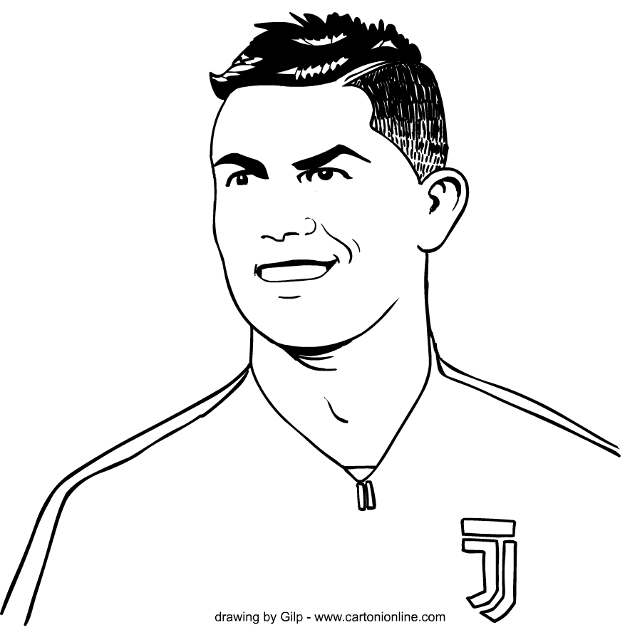 Ronaldo Ausmalbilder