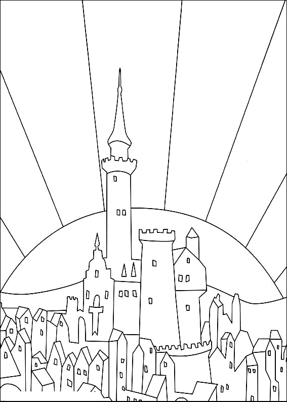 Drawing 8 from Despereaux coloring page to print and coloring