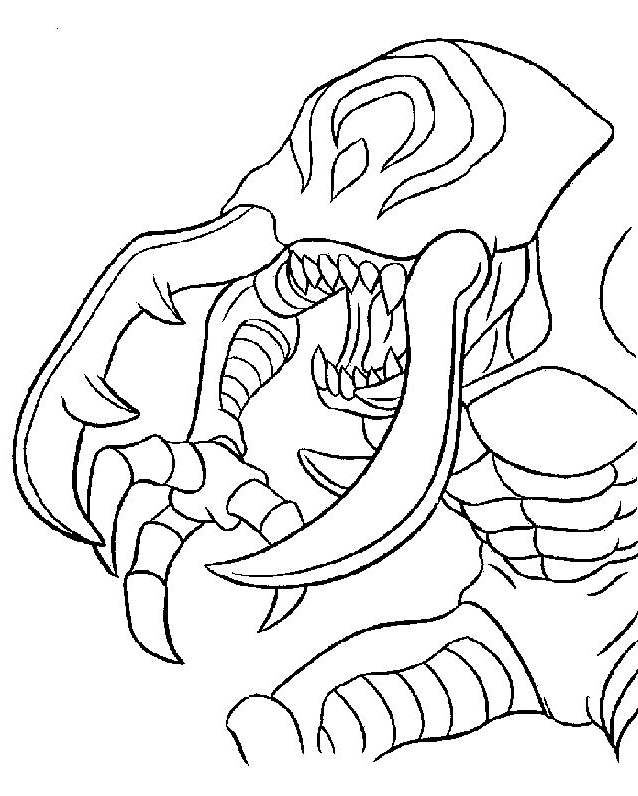 Dibujo 16 del Digimon para imprimir y colorear