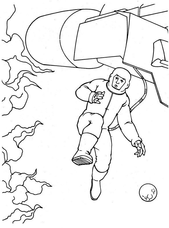 Drawing 16 from Fantastic Four coloring page to print and coloring