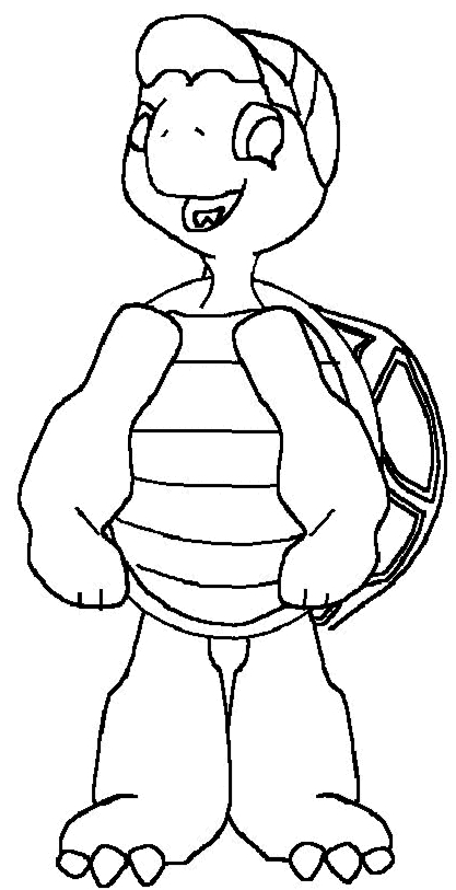 Franklin coloring page to print and coloring - Drawing 3