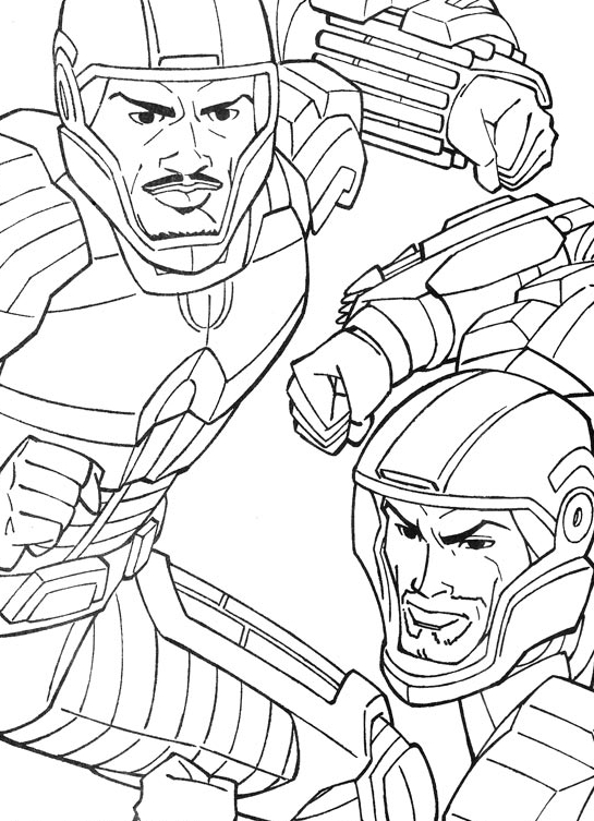 G.I. Joe coloring pages to print and coloring - Drawing 6