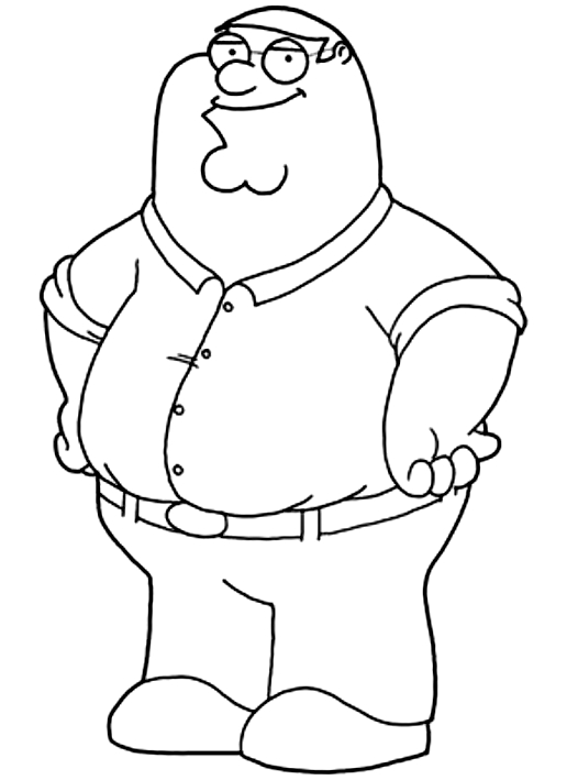 Suunnittelu 8 from Family Guy vrityskuvat tulostaa ja vritt