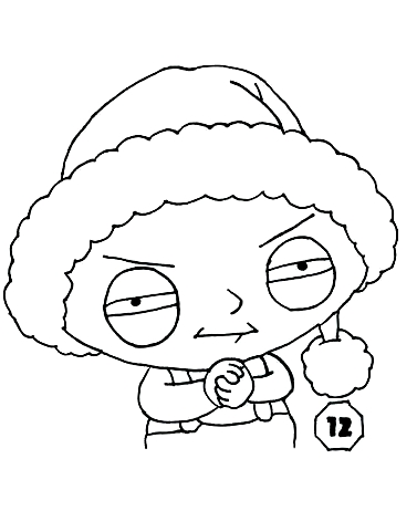 Drawing 12 from Family Guy coloring page to print and coloring