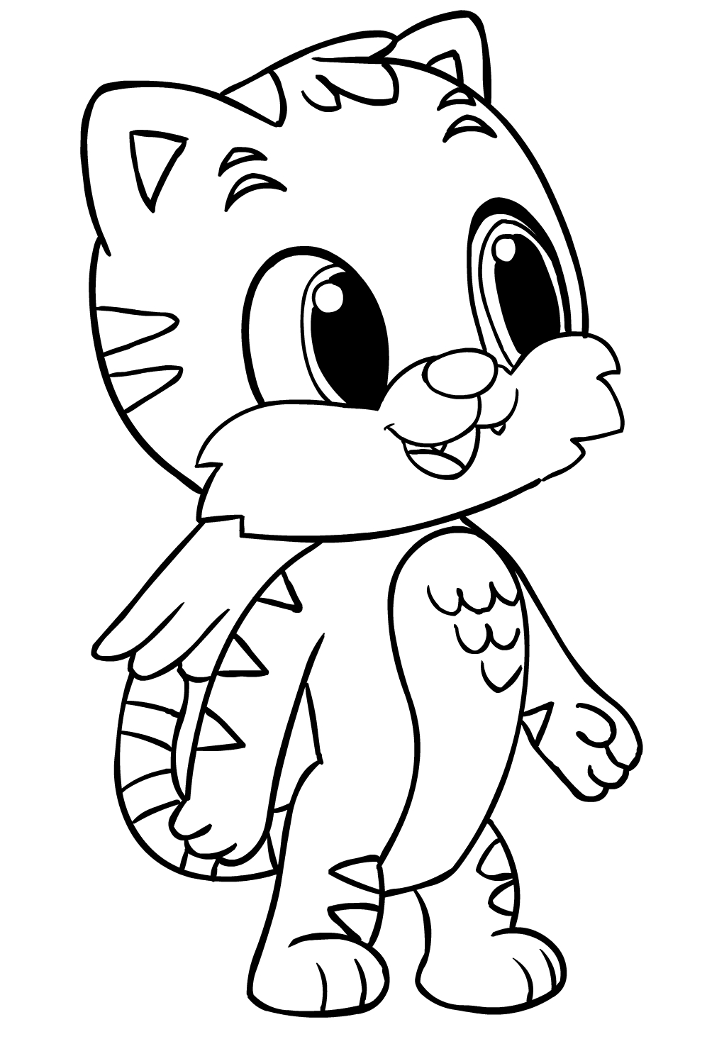 Hatchimals   coloring page to print and coloring - Drawing 2
