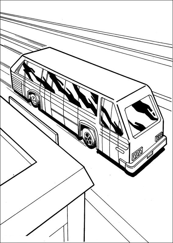 Drawing 19 of Hot Wheels to print and color