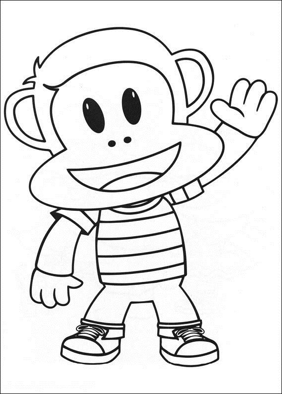 Julius Jr   coloring page to print and coloring - Drawing 1