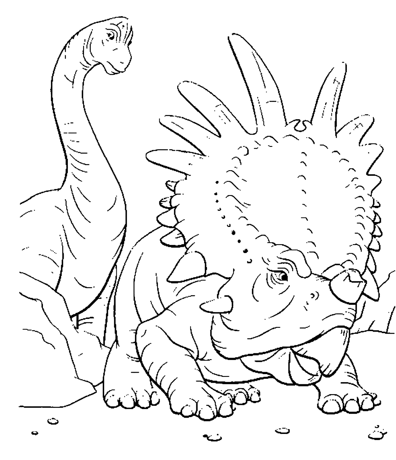 Desenho 27 de Jurassic World para imprimir e colorir