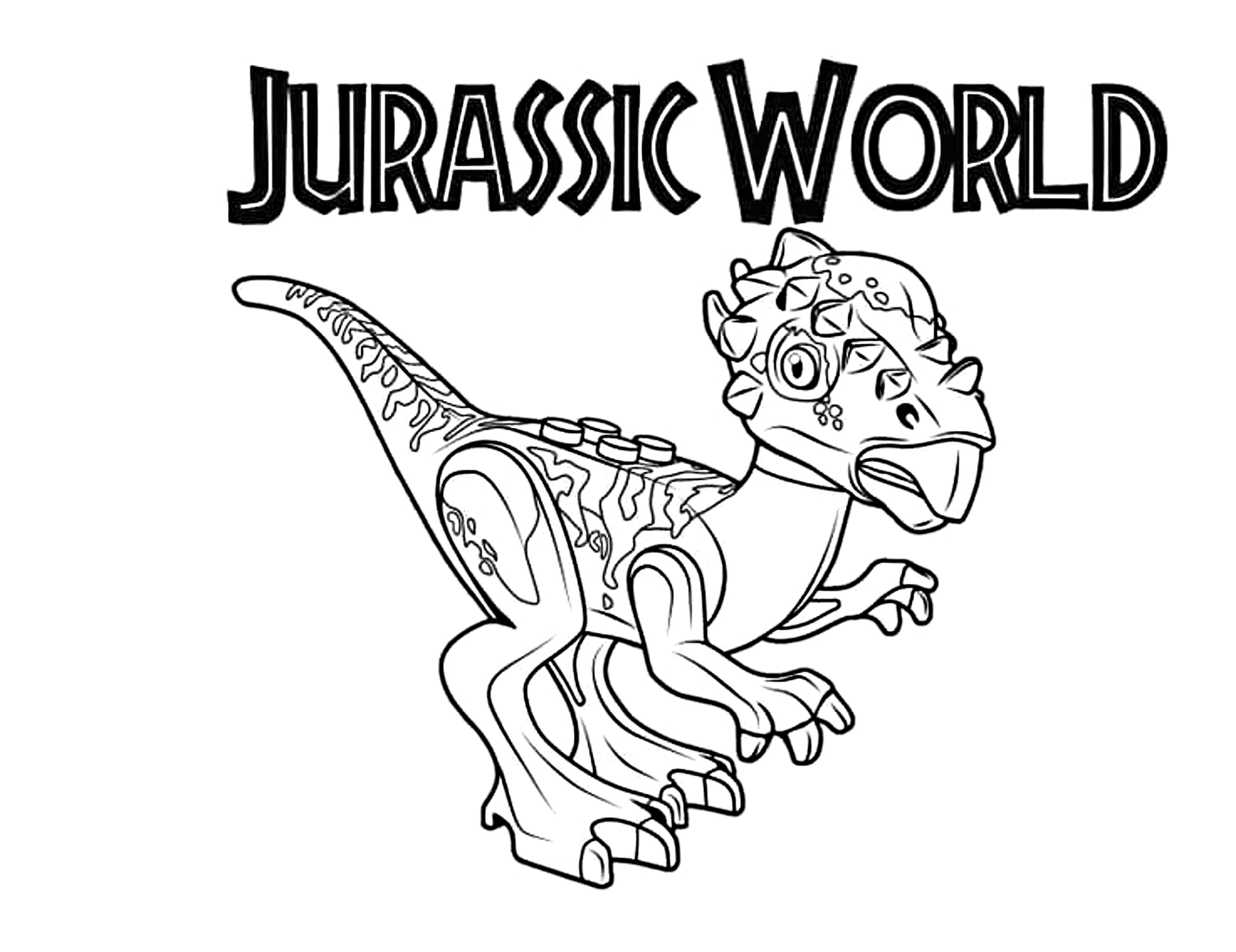 Jurassic World 36 coloring page