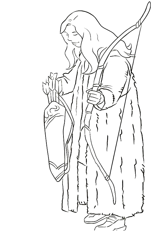 Desenul 5 din Cronicile Narniei pentru a imprima și a colora