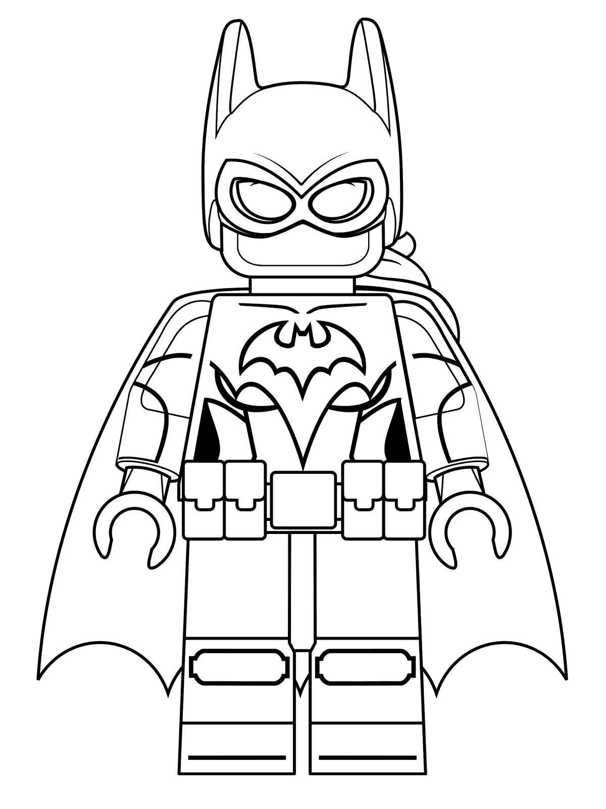 Lego Batman 2 dessin à imprimer et colorier