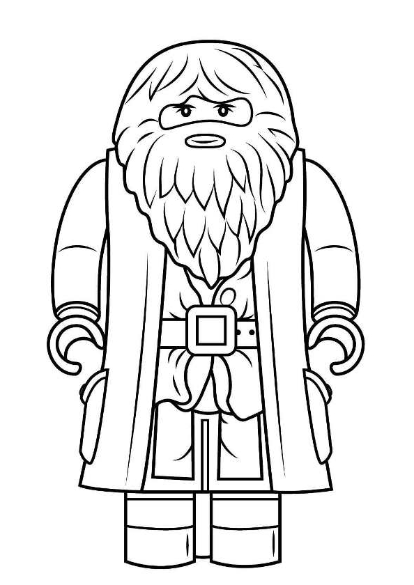 Lego Harry Potter   coloring page to print and coloring - Drawing 4