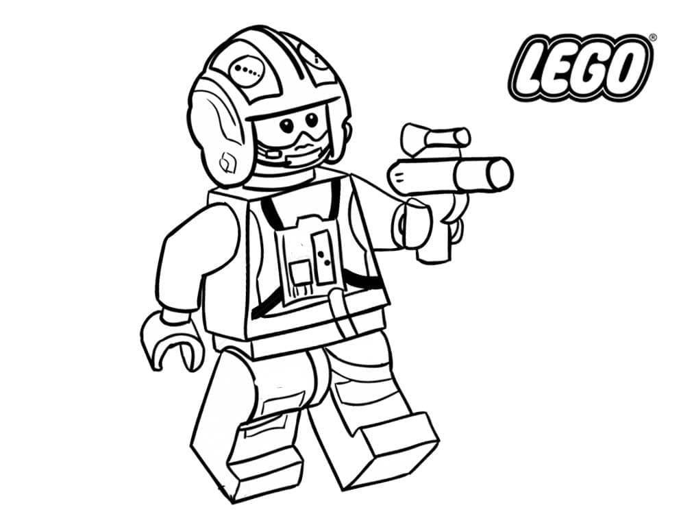 Disegno di Star Wars 07 di Lego Star Wars da stampare e colorare