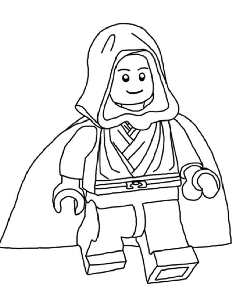 Drawing of Star Wars 24 from Lego Star Wars to print and coloring