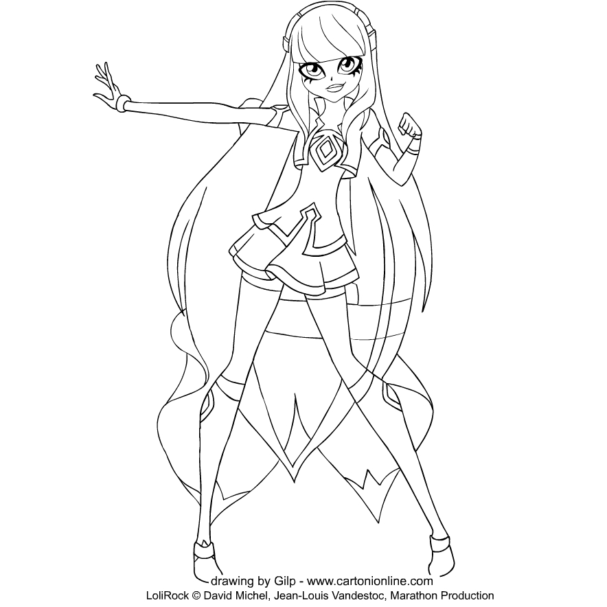 Lolirock Coloring Pages | Coloring Pages Library
