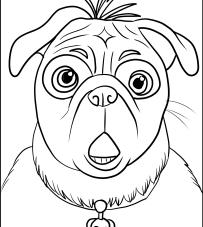 Mighty Mike Coloring Page
