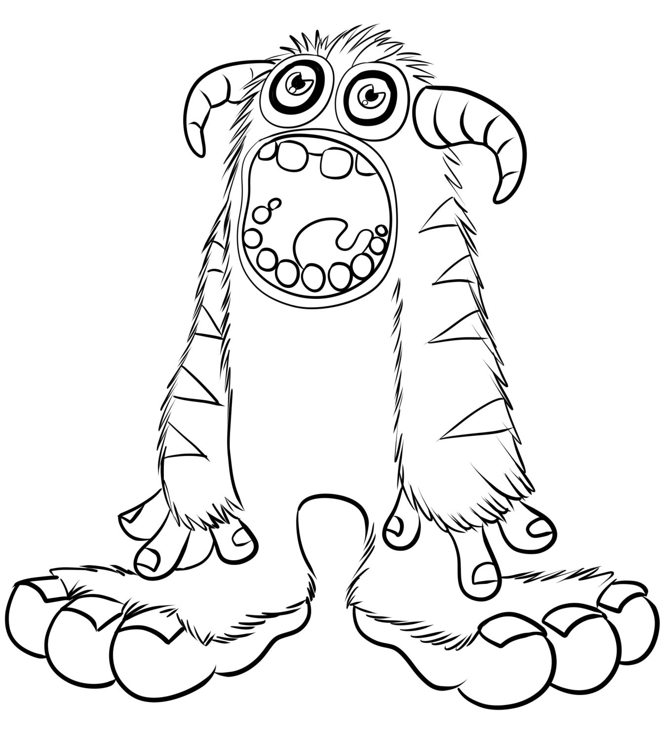 we singing monsters coloring pages 103 – Having fun with children