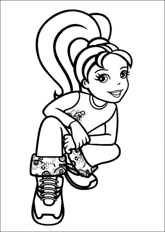 Polly Pocket 16 design to print and color
