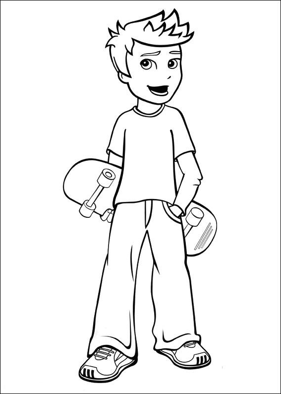 Drawing 17 from Polly Pocket coloring page to print and coloring