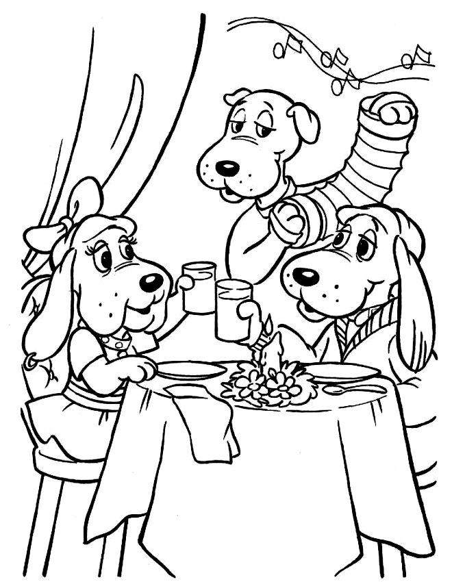 Drawing 4 from Pound Puppies coloring page to print and coloring