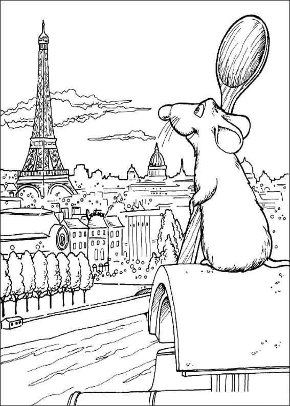 Ratatouille 그림 4 인쇄 및 색상