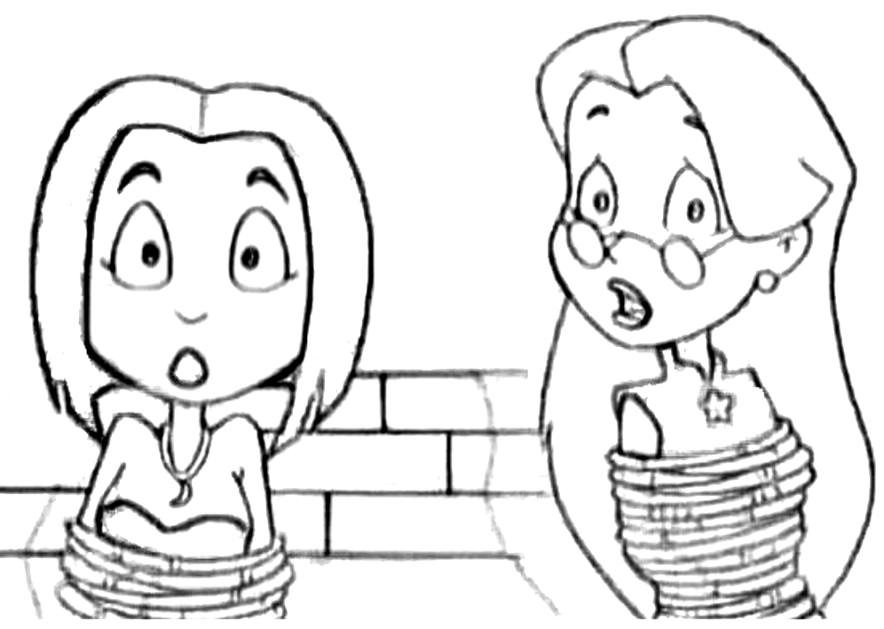 Drawing 6 from Sabrina coloring page to print and coloring