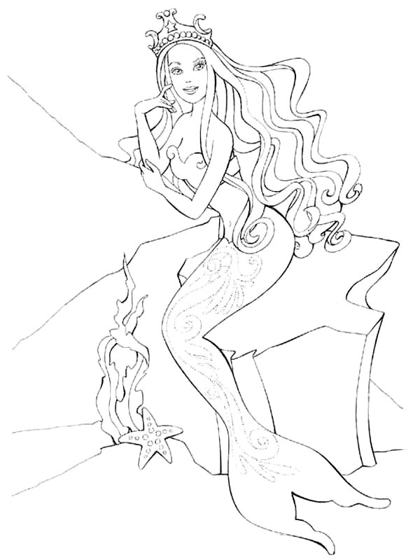 Drawing 5 of Sirens to print and color