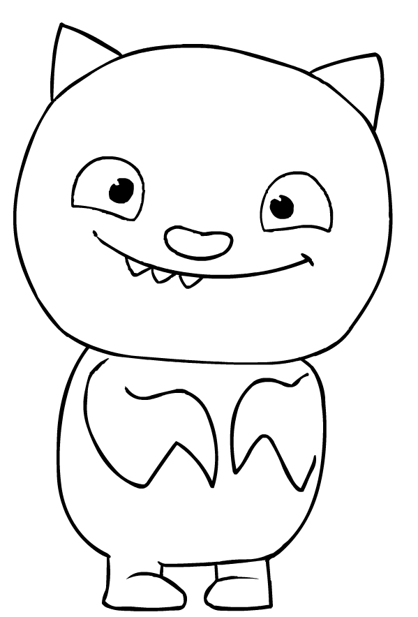 Ugly Doll Coloring Pages