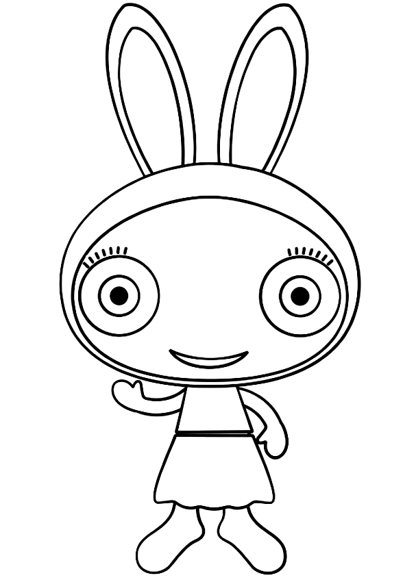 Drawing 3 from Waybuloo  coloring page to print and coloring