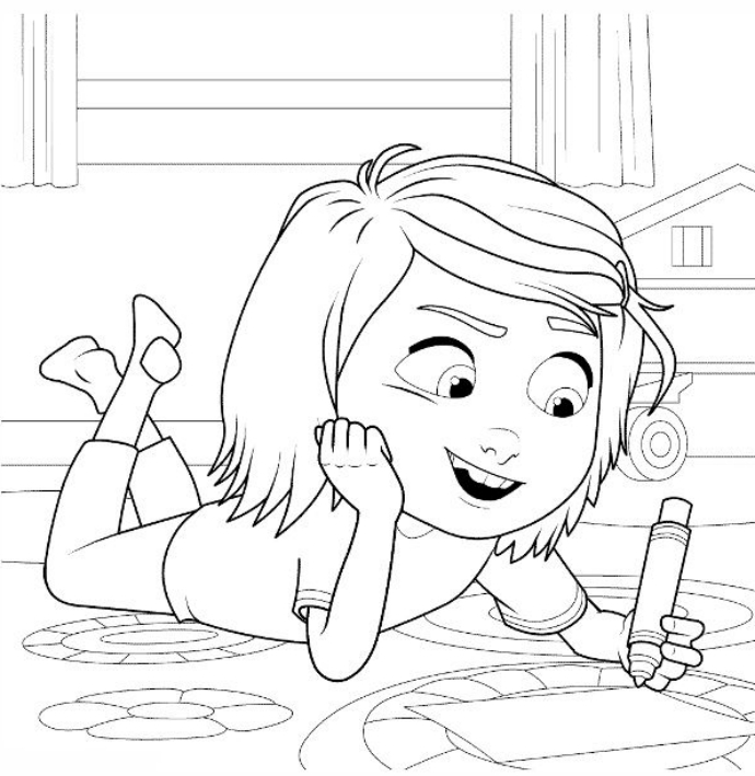 Wonder Park coloring page to print and coloring - Drawing 3
