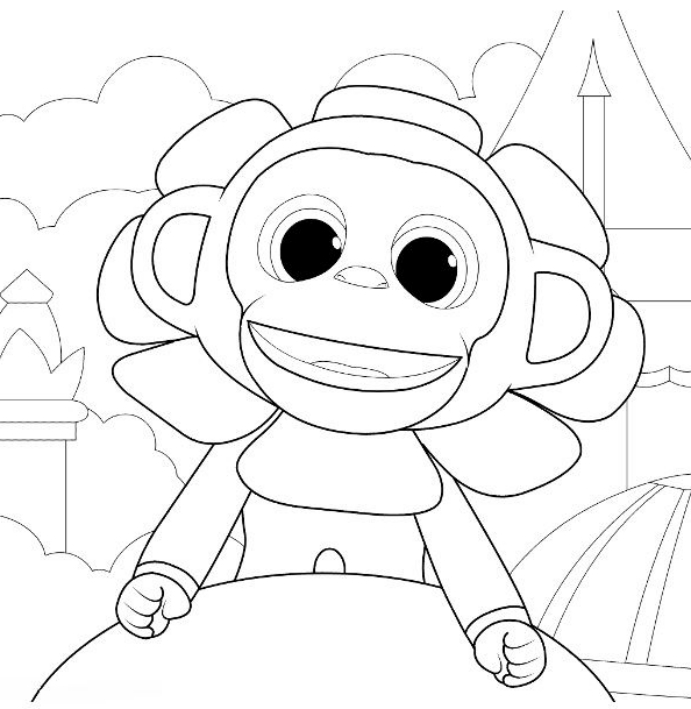 Wonder Park coloring page to print and coloring - Drawing 4