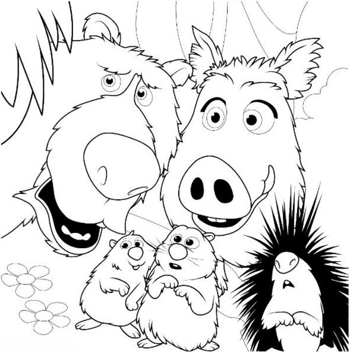 Wonder Park coloring page to print and coloring - Drawing 5