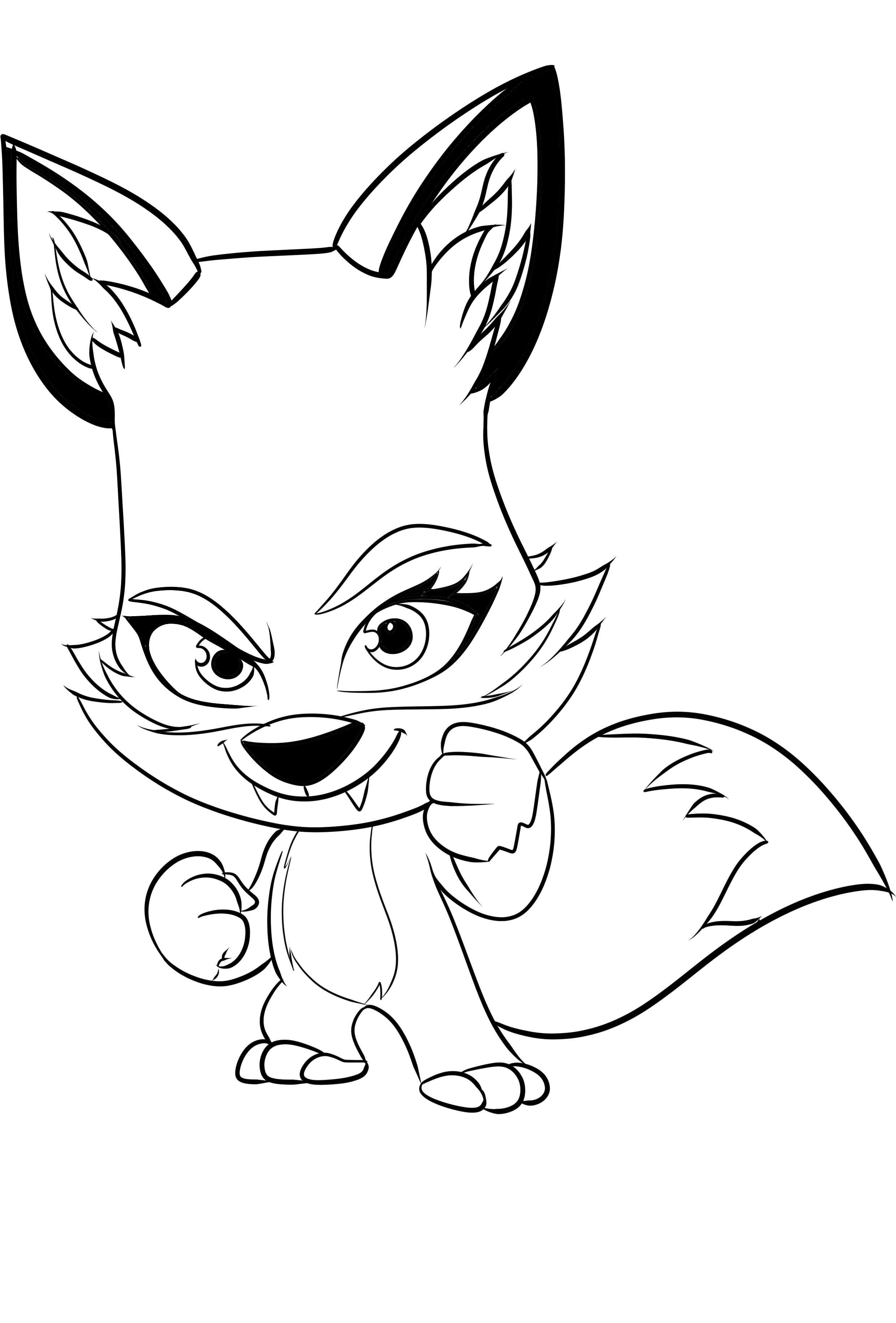 Zooba coloring page to print and color
