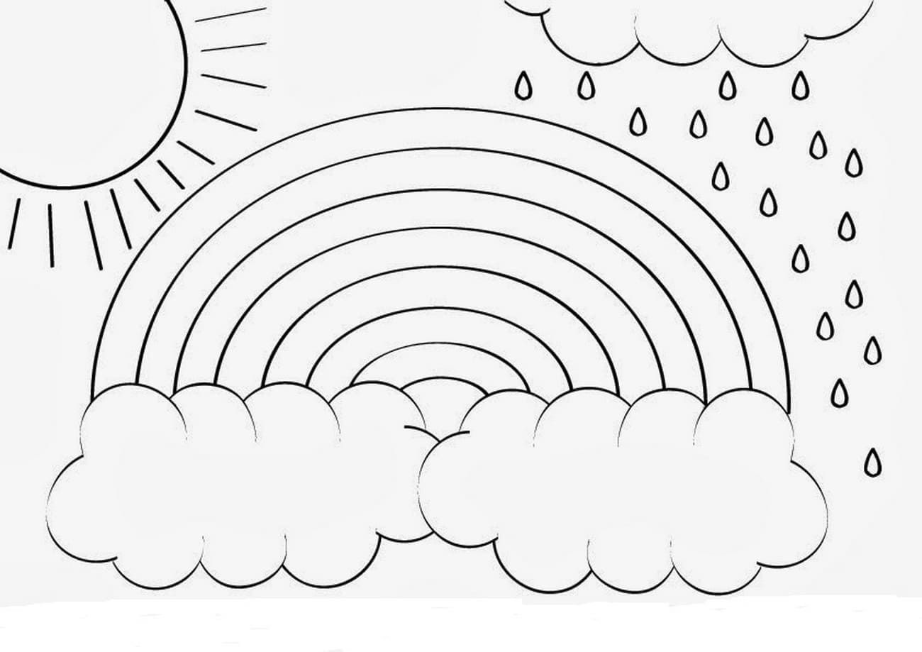 Imagens Desenhos para colorir vermelhos dos amigos do arco-íris - Desenhos  para colorir gratuitos para impressão