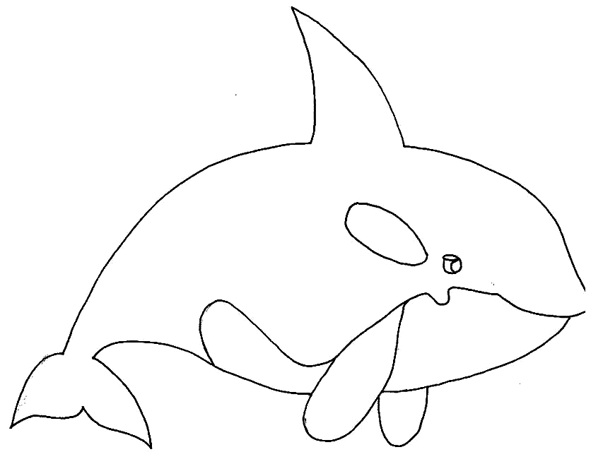 Disegno 20 di balene da stampare e colorare