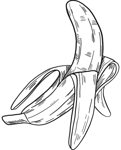 Bananas 09  coloring pages to print and coloring