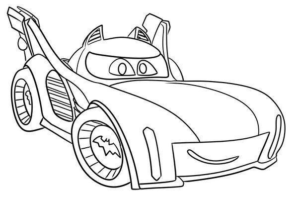 Batwheels Coloring Pages