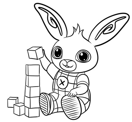 Bing coloring page