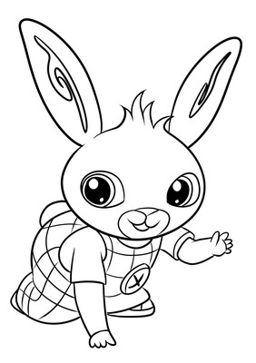 Bing coloring page