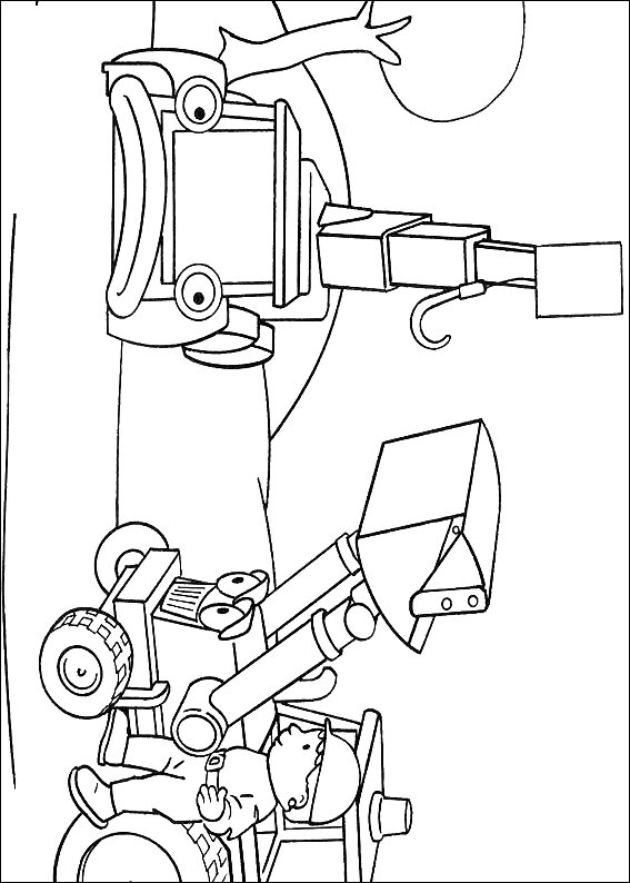 Drawing 14 from Bob the Builder coloring page to print and coloring