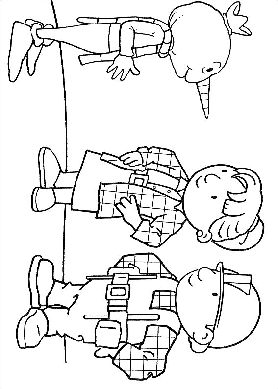 Drawing 19 from Bob the Builder coloring page to print and coloring