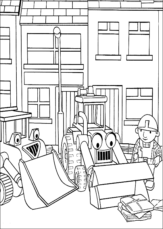 Drawing 20 from Bob the Builder coloring page to print and coloring