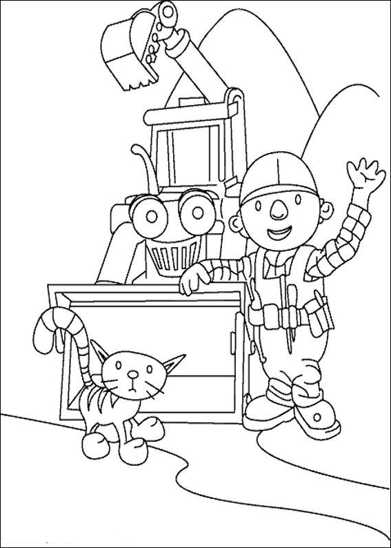 Drawing 21 from Bob the Builder coloring page to print and coloring