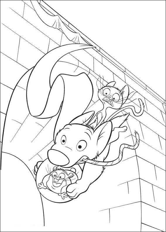 Drawing 22 from Bolt (Disney) coloring page to print and coloring