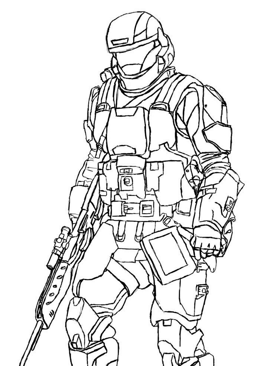 Call of Duty 05  coloring page to print and coloring