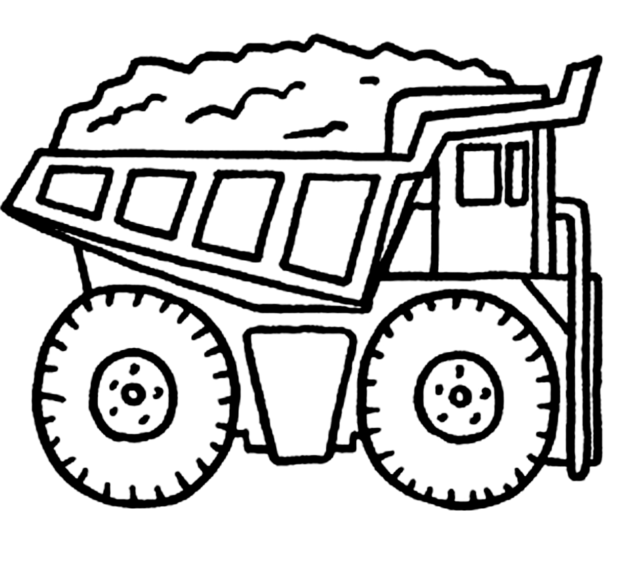 Drawing 21 from Truck coloring page to print and coloring