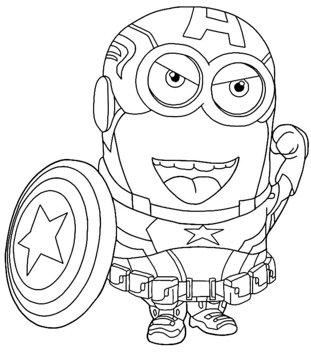 Captain America 19  coloring pages to print and coloring