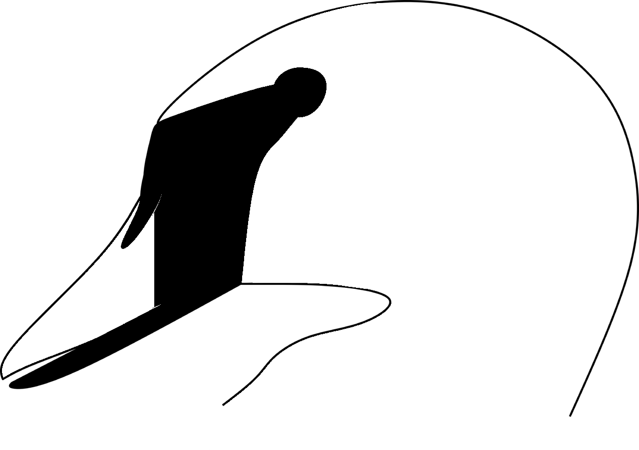 Kleurplaat van een zwaan